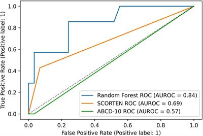 An alternative model for assessing mortality risk in Stevens Johnson syndrome/toxic epidermal necrolysis using a random forests classifier: A pilot study